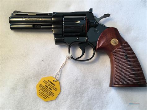 colt python 4 inch blue.